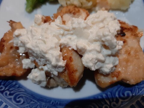 チキン豆腐タルタルソース